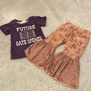 Future Gate Opener Bell Bottom Set